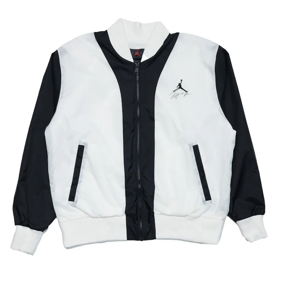 Vintage retro Jordan waterproof bomber varsity jacket